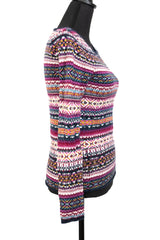 Colorful Fair Isle Sweater As Seen on Hallmark - Size Small