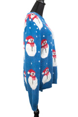 Snowman Sweater As Seen on Hallmark - Size Medium