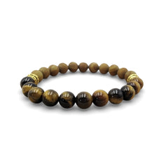 Tigers Eye Stretch Bracelet As Seen On Will Kemp