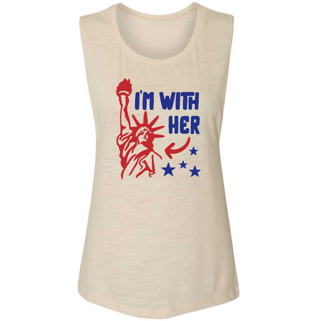 I'm with Her Dressing Festive natural tank