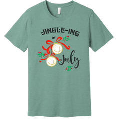 Jingle in July Dressing Festive dusty blue
