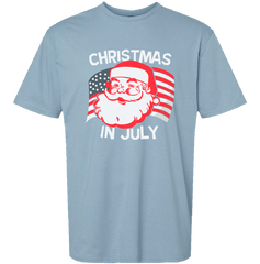 Santa Flag White Text