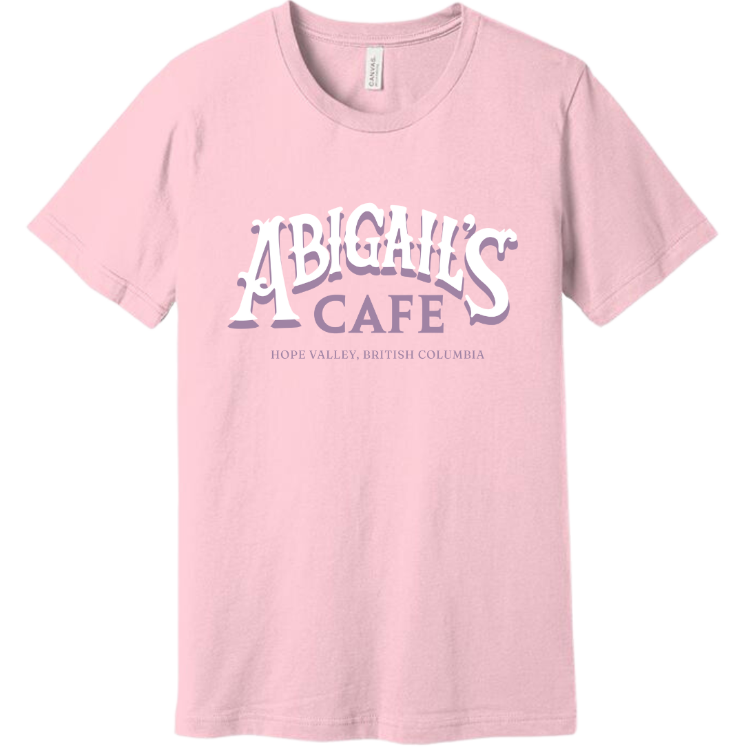 When The Heart Calls Abigail's Cafe T-shirts Dressing Festive pink
