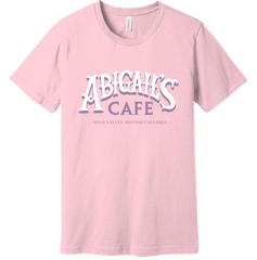 When The Heart Calls Abigail's Cafe T-shirts Dressing Festive pink
