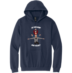 Three Wiseman and a Baby Hallmark Fellas Dressing Festive hoodie navy