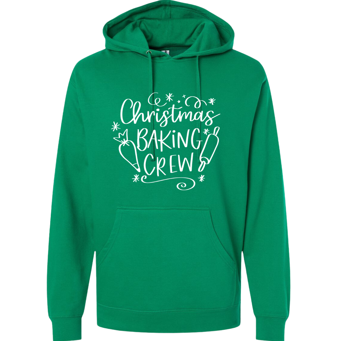 Christmas Baking Crew ASO Hallmark Dressing Festive green Hoodie