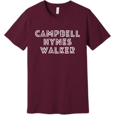 Campbell Hynes Walker Hallmark Favorite marroons Dressing Festive T-shirt