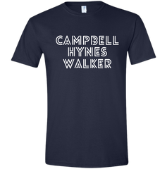 Campbell Hynes Walker Hallmark Favorites Dressing Festive T-shirt navy