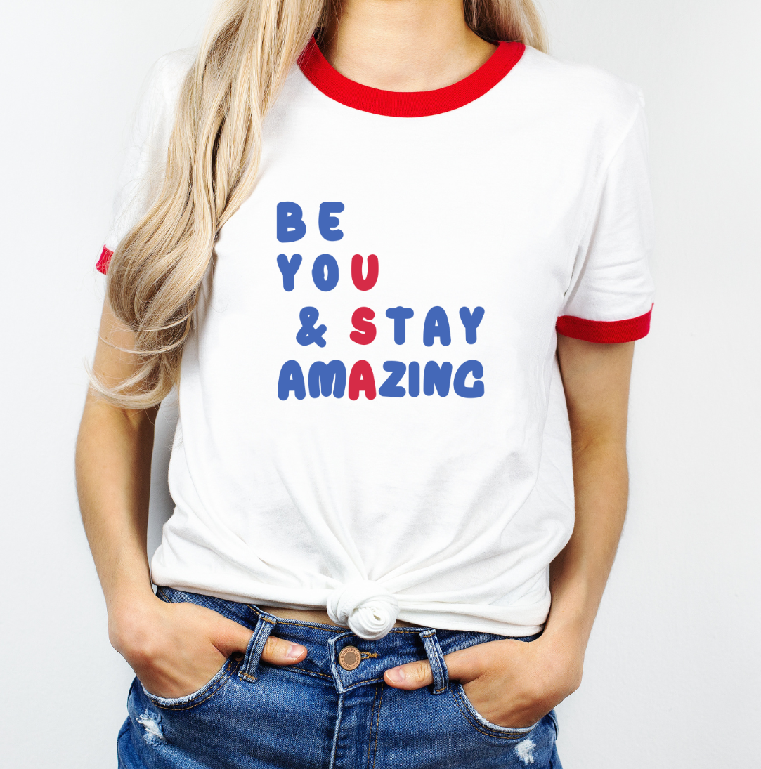 Be You USA dressing festive ringer