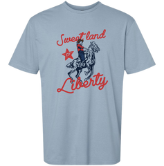 Sweet Land of Liberty Dressing Festive T-shirt stone blue