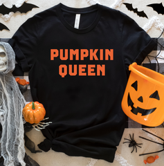 Pumpkin Queen Orange Print