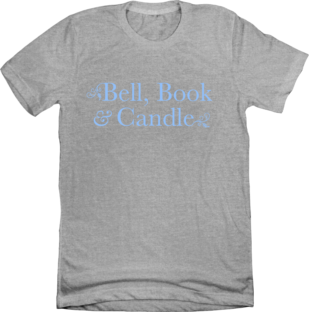 Bell Book and Candle form Hallmark Good Witch Dressing Festive grey tee