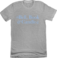Bell Book and Candle form Hallmark Good Witch Dressing Festive grey tee