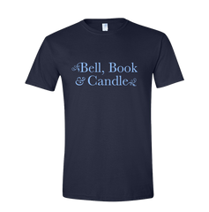 Bell Book and Candle form Hallmark Good Witch Dressing Festive navy tee
