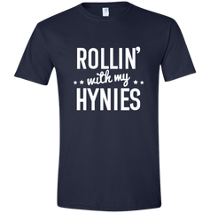 Rollin with my Hynies Dressing Festive T-shirt navy