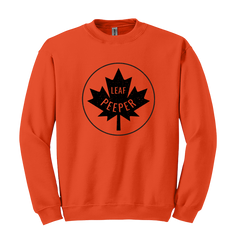 Leaf Peeper Black Print