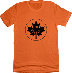 Leaf Peeper Black Print