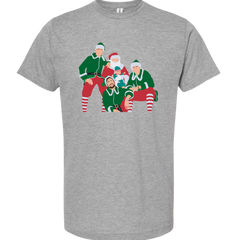 Three Wiseman and a Baby Elves Print