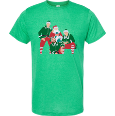 Three Wiseman and a Baby Elves Print