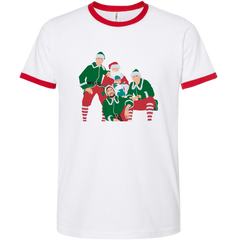 Three Wiseman and a Baby Elves Print