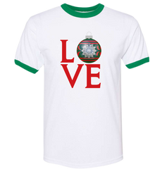 LOVE Christmas Ornaments