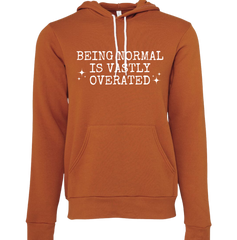 Being Normal is Vastly Overrated