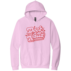 Deck the Halls Distressed Retro Print