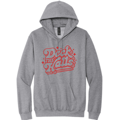 Deck the Halls Distressed Retro Print