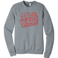 Deck the Halls Distressed Retro Print