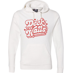 Deck the Halls Distressed Retro Print