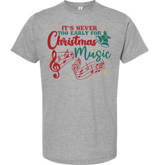 It's Never Too Early For Christmas Music