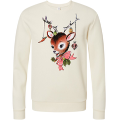 Vintage Pink Reindeer Bust
