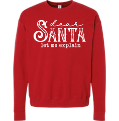 Dear Santa, Let Me Explain