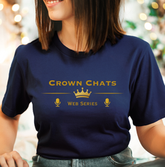 Crown Chats Gold Print