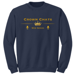 Crown Chats Gold Print