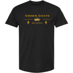 Crown Chats Gold Print