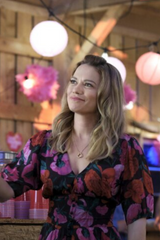 Silk Floral Button Up Dress As Seen on Hallmark - Size 3 (US M or L)