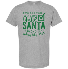 It's All Fun and Games Until Santa Checks the Naughty List