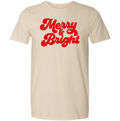 Merry and Bright Red Print