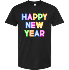 Happy New Year Neon Multi-Color