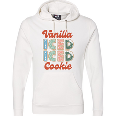 Vanilla Iced Iced Cookie