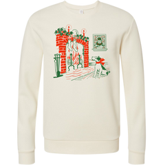 Retro Christmas Fireplace