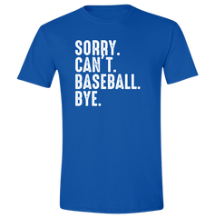 Sorry. Can't. Baseball. Bye.
