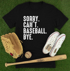 Sorry. Can't. Baseball. Bye.