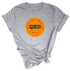 QED Logo Shirt Featured in a Taste of Love