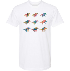 Derby Watercolor Horses