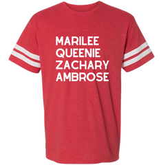 Nine Lives Cast List T-Shirt All Caps Version