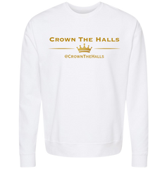 Crown The Halls Gold Print