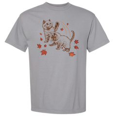 Cats and Leaves