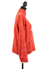 Reindeer Turtleneck Sweater As Seen on Hallmark - Size M